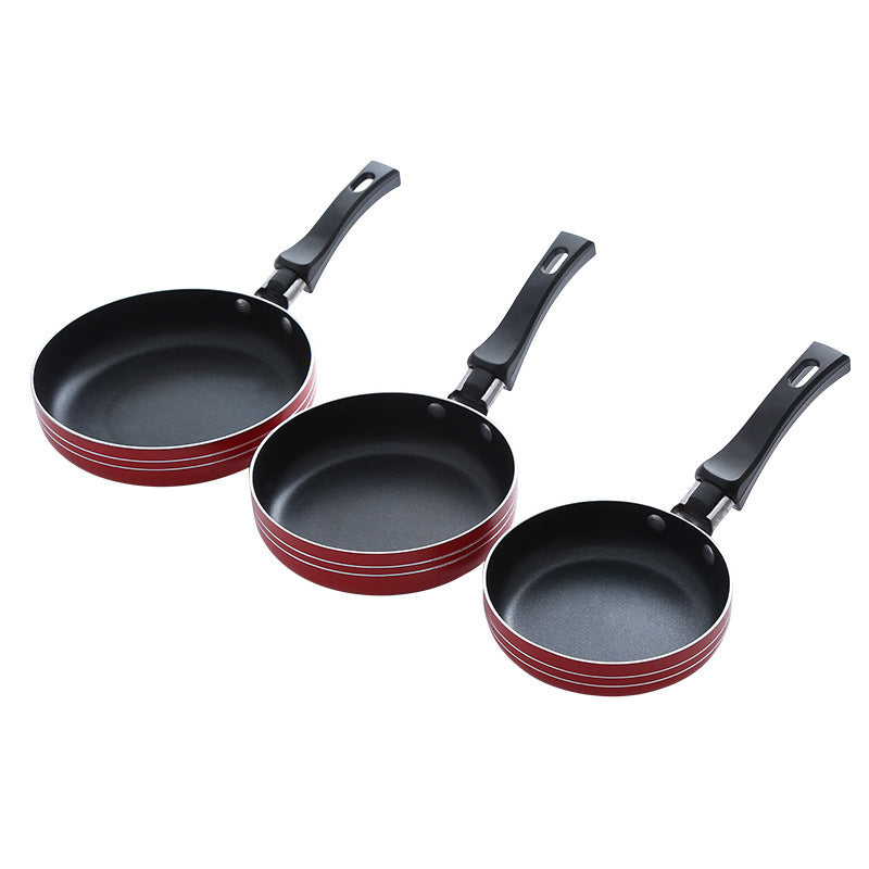 Toolavo Mini Non-Stick Frying Pan – Aluminum Alloy, Thick Bottom, Less Oil Smoke, Compact Kitchen Pan - Toolavo