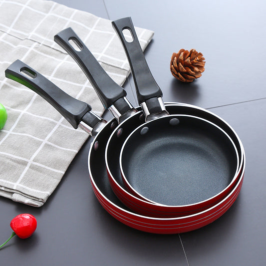 Toolavo Mini Non-Stick Frying Pan – Aluminum Alloy, Thick Bottom, Less Oil Smoke, Compact Kitchen Pan - Toolavo