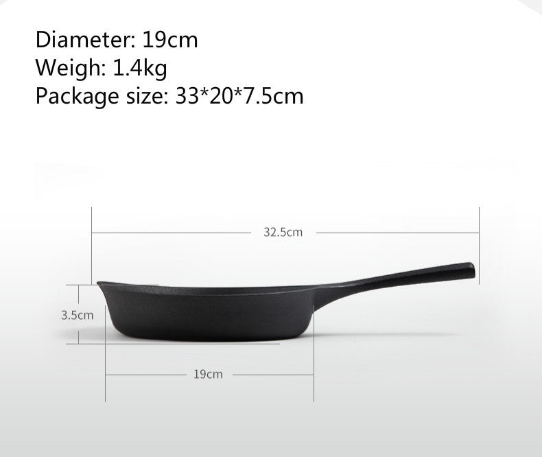 toolavo Non-Stick Iron Pan – Durable Frying Pan for Everyday Cooking - Toolavo