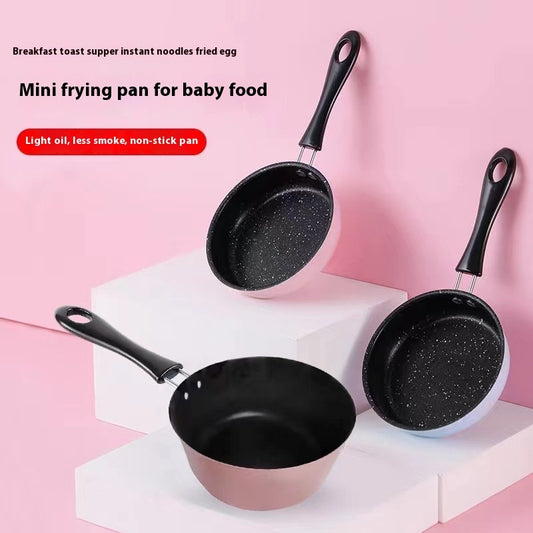 Toolavo Mini Non-Stick Frying Pan – Children’s Cooking Play Pan, Small Egg Frying Pan, Toy Kitchen Pot - Toolavo