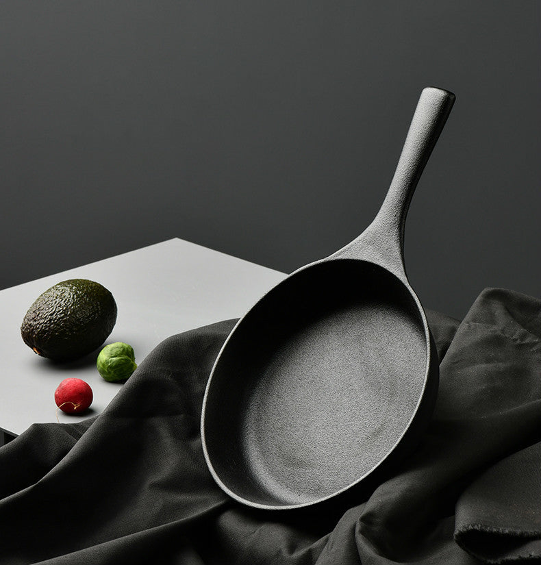 toolavo Non-Stick Iron Pan – Durable Frying Pan for Everyday Cooking - Toolavo