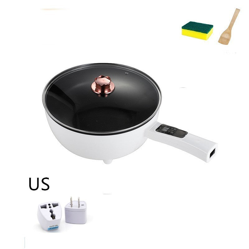 Toolavo Household Multifunctional Electric Frying Pan – 3L Non-Stick Cooker with Steaming & Boiling Function, 1200W, Hot Pot, Teppanyaki & Chafing Dish - Toolavo