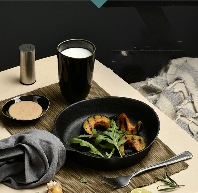 toolavo Non-Stick Iron Pan – Durable Frying Pan for Everyday Cooking - Toolavo