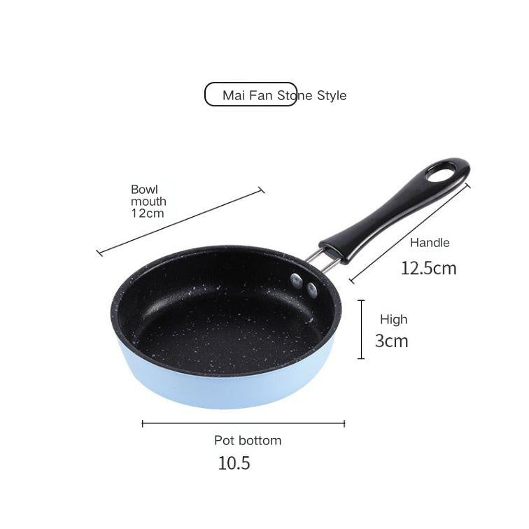 Toolavo Mini Non-Stick Frying Pan – Children’s Cooking Play Pan, Small Egg Frying Pan, Toy Kitchen Pot - Toolavo