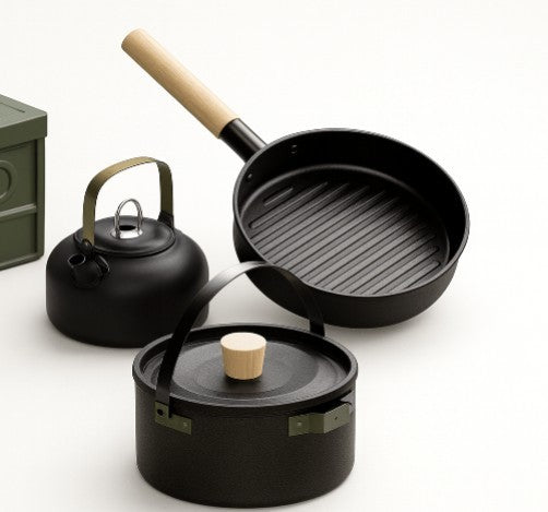 CampChef Outdoor Cooking Set – Compact Portable Cookware for Camping, Hiking & Campsite Kitchens - Toolavo