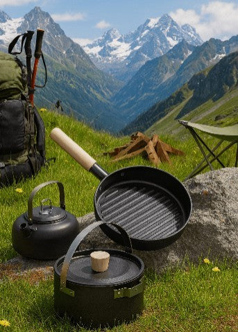 CampChef Outdoor Cooking Set – Compact Portable Cookware for Camping, Hiking & Campsite Kitchens - Toolavo
