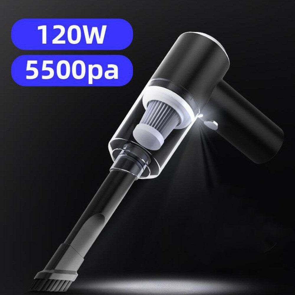 Wireless Handheld Vacuum Cleaner – 6000Pa Portable Car Vacuum with Charging Dock