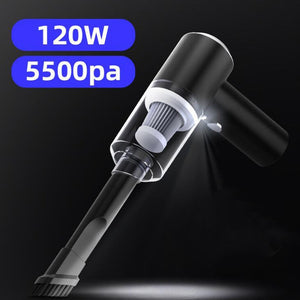 Wireless Handheld Vacuum Cleaner – 6000Pa Portable Car Vacuum with Charging Dock