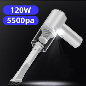 Wireless Handheld Vacuum Cleaner – 6000Pa Portable Car Vacuum with Charging Dock