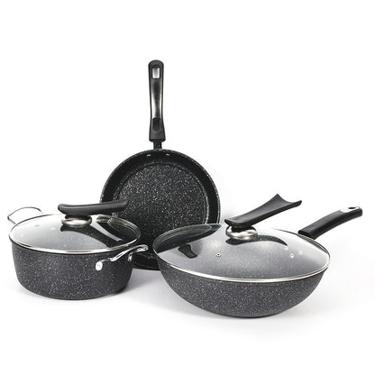 toolavo Three-Piece Cookware Set – Premium Non-Stick Pots with Exquisite Gift Box - Toolavo