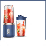 Toolavo 6-Blade Portable Blender Mini Juicer Cup – USB Rechargeable Smoothie Maker, Ice Crusher & Food Mixer