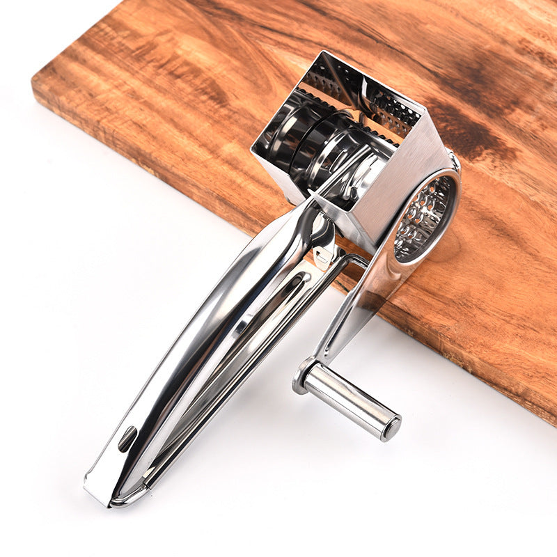Toolavo Stainless Steel Cheese Grater – Durable 304 Steel Kitchen Tool for Cheese, Vegetables & Fruits