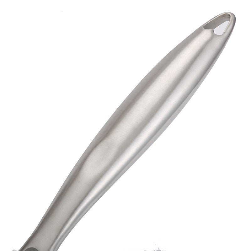 Toolavo 304 Stainless Steel Three-Layer Frying Pan – Chinese Style Wok & Skillet, Multi-Size (22–30cm), Uncoated & Scratch-Resistant, Compatible with All Stovetops - Toolavo