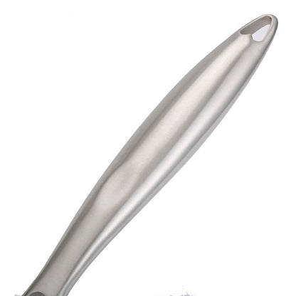 Toolavo 304 Stainless Steel Three-Layer Frying Pan – Chinese Style Wok & Skillet, Multi-Size (22–30cm), Uncoated & Scratch-Resistant, Compatible with All Stovetops - Toolavo