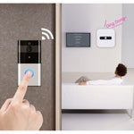 Toolavo Marlboze 720P WiFi Smart Doorbell with PIR Motion Detection & Night Vision