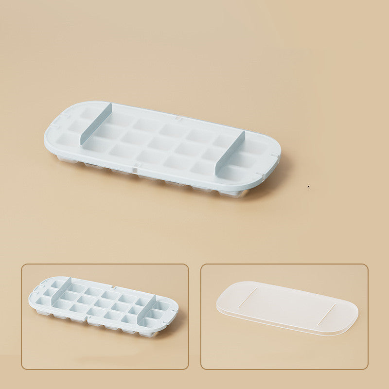 Toolavo Ice Cube Tray with Storage Box & Shovel – High-Capacity Food-Grade Ice Box for Quick Freezing & Easy Release