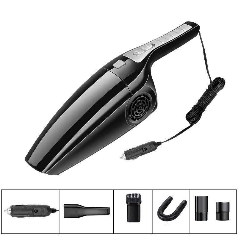 PoHigh Power Hypa Car Vacuum Cleaner – 3200mbar Suction, 12V High-Efficiency Auto Cleaner