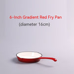 Toolavo Enameled Cast Iron Frying Pan – Non-Stick Skillet for Omelets & Steaks | Modern Kitchen Cookware