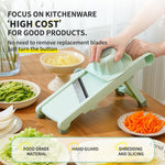 Toolavo Vegetable Cutting Potato Slicer – Multifunctional Fruit Julienne Grater with Handle