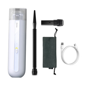 Toolavo Wireless Car Vacuum Cleaner – 5000Pa Handheld Mini Portable Vacuum with HEPA Filter & 6000mAh Battery