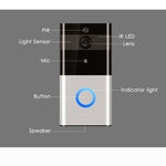 Toolavo Marlboze 720P WiFi Smart Doorbell with PIR Motion Detection & Night Vision