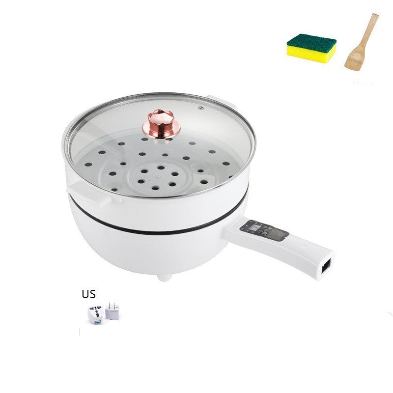 Toolavo Household Multifunctional Electric Frying Pan – 3L Non-Stick Cooker with Steaming & Boiling Function, 1200W, Hot Pot, Teppanyaki & Chafing Dish - Toolavo