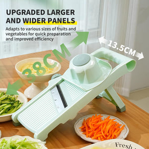 Toolavo Vegetable Cutting Potato Slicer – Multifunctional Fruit Julienne Grater with Handle