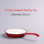 Toolavo Enameled Cast Iron Frying Pan – Non-Stick Skillet for Omelets & Steaks | Modern Kitchen Cookware