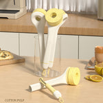 Toolavo Wood Pulp Sponge Cleaning Brush – Multifunctional Kitchen Gadget