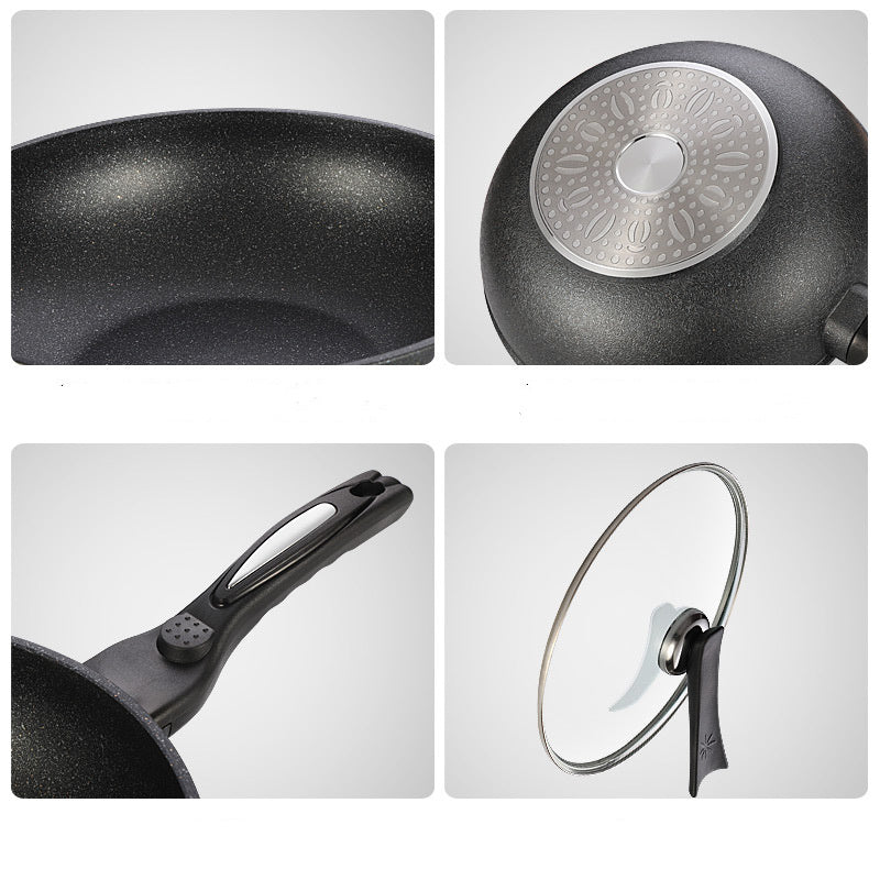 Toolavo Korean Maifan Stone Nonstick Cookware – Durable Frying Pot with Easy-Clean Design - Toolavo