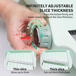 Toolavo Vegetable Cutting Potato Slicer – Multifunctional Fruit Julienne Grater with Handle