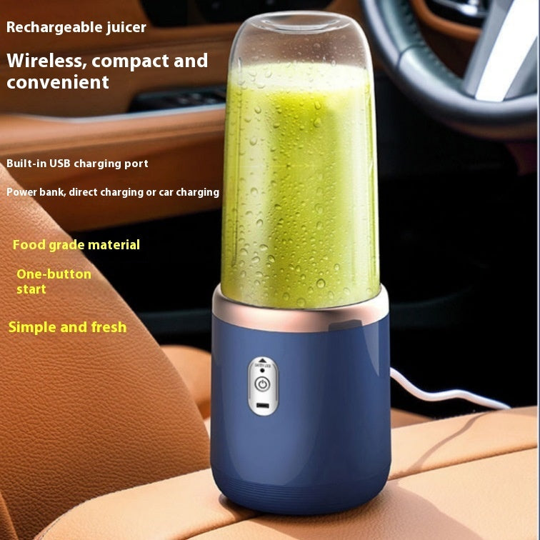 Toolavo Multifunctional Large Capacity Wireless Portable Juicer – Rechargeable Smoothie Maker & Fruit Blender Cup