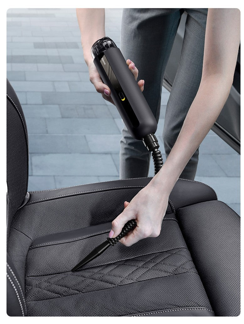 Toolavo Wireless Car Vacuum Cleaner – 5000Pa Handheld Mini Portable Vacuum with HEPA Filter & 6000mAh Battery