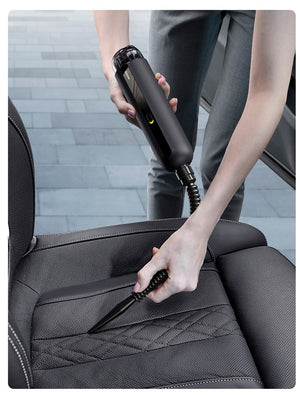 Toolavo Wireless Car Vacuum Cleaner – 5000Pa Handheld Mini Portable Vacuum with HEPA Filter & 6000mAh Battery