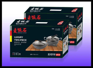 toolavo Three-Piece Cookware Set – Premium Non-Stick Pots with Exquisite Gift Box
