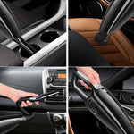 PoHigh Power Hypa Car Vacuum Cleaner – 3200mbar Suction, 12V High-Efficiency Auto Cleaner