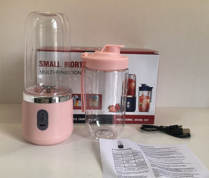 Toolavo 6-Blade Portable Blender Mini Juicer Cup – USB Rechargeable Smoothie Maker, Ice Crusher & Food Mixer