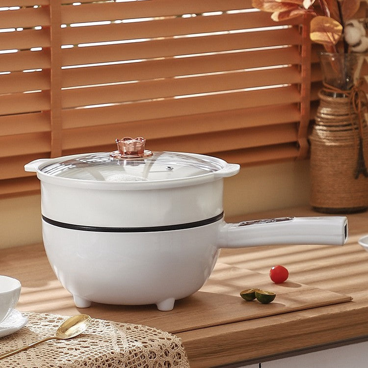 Toolavo Household Multifunctional Electric Frying Pan – 3L Non-Stick Cooker with Steaming & Boiling Function, 1200W, Hot Pot, Teppanyaki & Chafing Dish - Toolavo