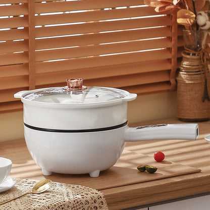 Toolavo Household Multifunctional Electric Frying Pan – 3L Non-Stick Cooker with Steaming & Boiling Function, 1200W, Hot Pot, Teppanyaki & Chafing Dish - Toolavo