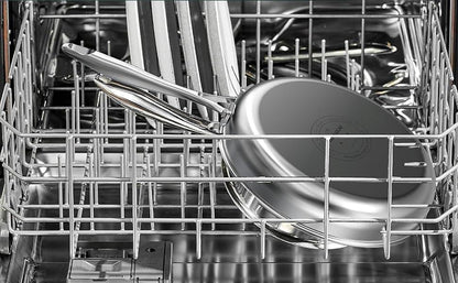 Toolavo Titanium Alloy Stainless Steel 10-Inch PFAS-Free Non-Stick Pan | Dishwasher & Oven Safe Cookware - Toolavo