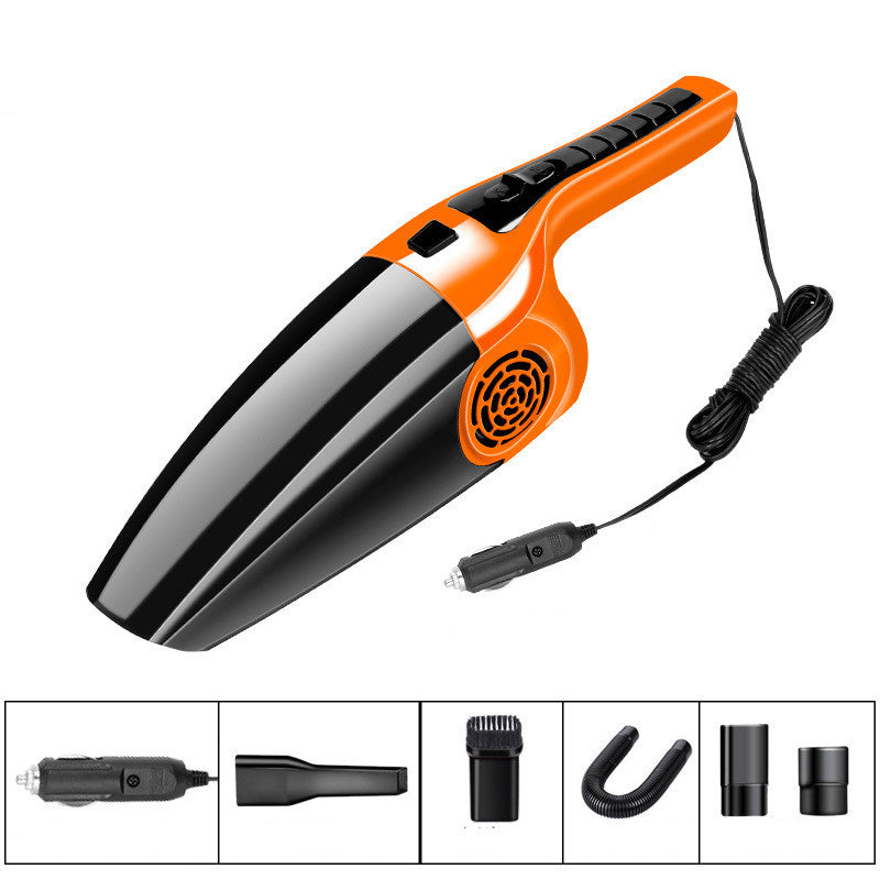 PoHigh Power Hypa Car Vacuum Cleaner – 3200mbar Suction, 12V High-Efficiency Auto Cleaner