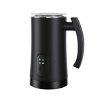Toolavo Automatic Stainless Steel Electric Milk Frother – Hot & Cold Milk Whipping Machine for Coffee, Latte & Cappuccino
