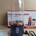 Toolavo 6-Blade Portable Blender Mini Juicer Cup – USB Rechargeable Smoothie Maker, Ice Crusher & Food Mixer