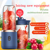 Toolavo 6-Blade Portable Blender Mini Juicer Cup – USB Rechargeable Smoothie Maker, Ice Crusher & Food Mixer