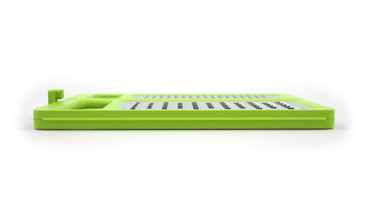 Toolavo Foldable Steel Cheese Box Grater – 4-Sided Professional Slicer & Shredder for Cheese, Vegetables & Fruits