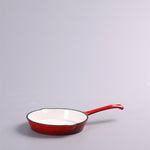 Toolavo Enameled Cast Iron Frying Pan – Non-Stick Skillet for Omelets & Steaks | Modern Kitchen Cookware