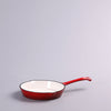 Toolavo Enameled Cast Iron Frying Pan – Non-Stick Skillet for Omelets & Steaks | Modern Kitchen Cookware