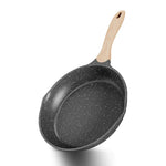 Toolavo JEETEE 8-Inch Nonstick Frying Pan – Stone Coating Omelette Skillet with Heat-Resistant Handle | Induction Compatible
