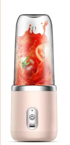 Toolavo 6-Blade Portable Blender Mini Juicer Cup – USB Rechargeable Smoothie Maker, Ice Crusher & Food Mixer
