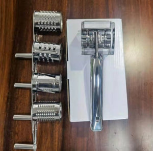 Toolavo Stainless Steel Cheese Grater – Durable 304 Steel Kitchen Tool for Cheese, Vegetables & Fruits
